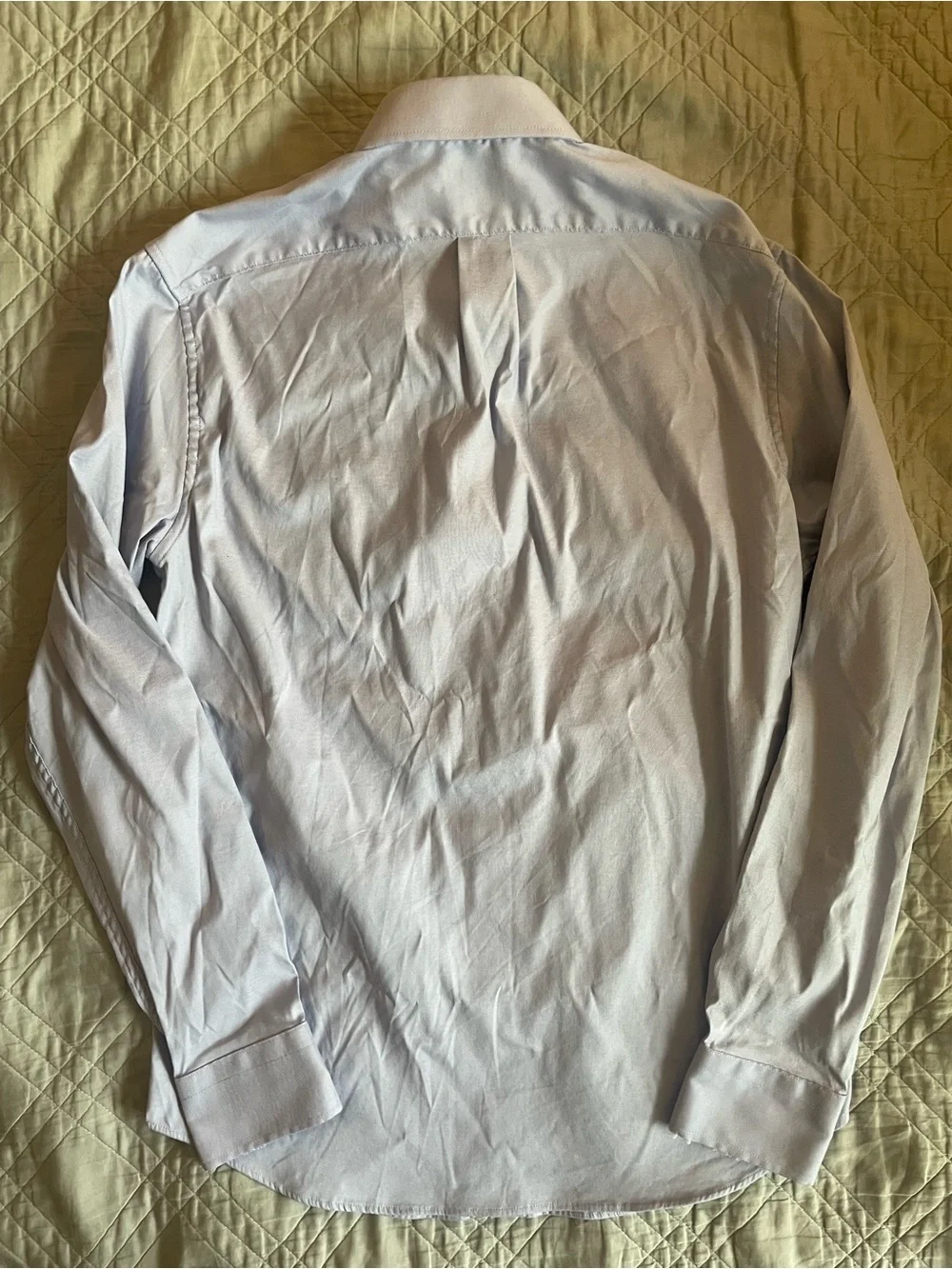 J. CREW Bowery Slim performance stretch oxford shirt in Blue Size M $98 CP684